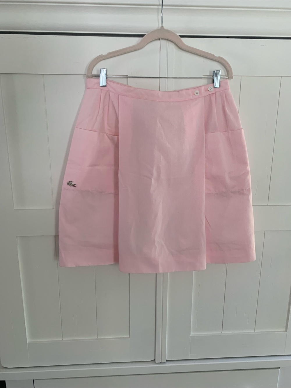 Vintage Izod Lacoste Tennis Skort 1970’s 1980’s No size tag  32” waist